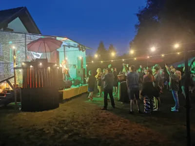 Vakara ballīte sporta spēļu noslēgumā