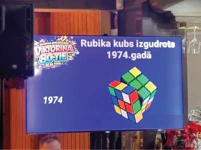 Erudīcijas viktorīna uzņēmuma kolektīvam